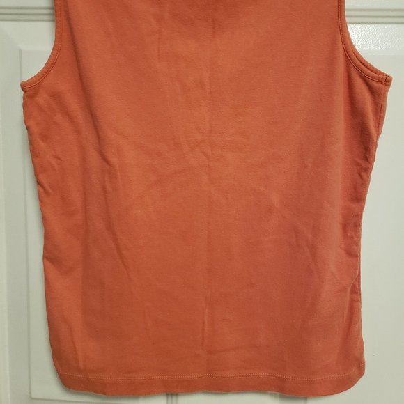 WOMENS ORANGE TANK TOP by WHIT E STAG - S (4-6) - RN 52669 - Picture 4 of 5